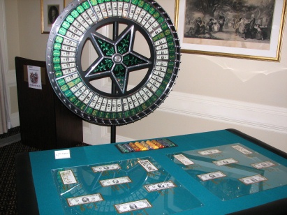 Our money wheel and table layout are handcrafted and perfect for any event